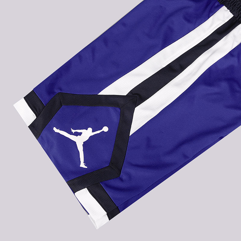 мужские синие шорты Jordan Rise Men's Basketball Shorts 924562-407 - цена, описание, фото 2